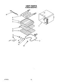 06 - Unit parts for Kitchenaid Oven KEBS246YBL1 from AppliancePartsPros.com