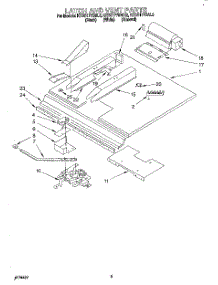 02 - Latch And Vent parts for Kitchenaid Oven KEBS177BWH2 from AppliancePartsPros.com