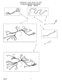 08 - Wiring Harness, Optional Parts parts for Kitchenaid Oven KEBI241BWH3 from AppliancePartsPros.com