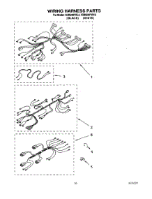 07 - Wiring Harness parts for Kitchenaid Oven KEBI200YBL2 from AppliancePartsPros.com