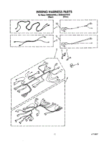 07 - Wiring Harness parts for Kitchenaid Oven KEBS246YWH0 from AppliancePartsPros.com