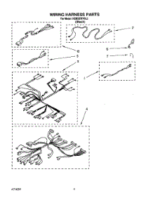 07 - Wiring Harness parts for Kitchenaid Oven KEBS276YBL2 from AppliancePartsPros.com