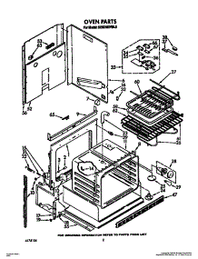02 - Oven, Optional parts for Kitchenaid Oven KEMI300VBL5 from AppliancePartsPros.com