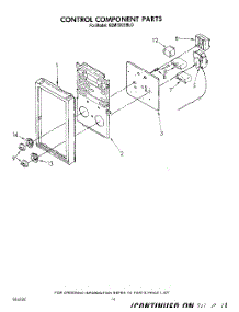 09 - Control Component parts for Kitchenaid Oven KEMI300SBL0 from AppliancePartsPros.com