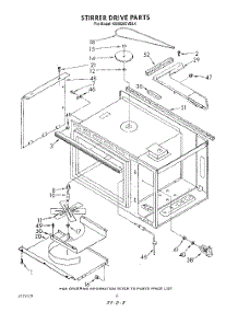 05 - Stirrer Drive parts for Kitchenaid Oven KEMI300VBL4 from AppliancePartsPros.com