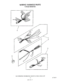 10 - Wiring Harness parts for Kitchenaid Oven KEMI300VBL4 from AppliancePartsPros.com