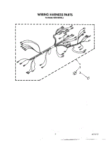 05 - Wiring Harness parts for Kitchenaid Oven KEBI100VBL2 from AppliancePartsPros.com