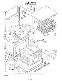 03 - Oven parts for Kitchenaid Oven KEBI100SBL1 from AppliancePartsPros.com
