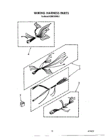 10 - Wiring Harness parts for Kitchenaid Oven KEMI300WBL1 from AppliancePartsPros.com