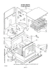 03 - Oven parts for Kitchenaid Oven KEBI100VBL0 from AppliancePartsPros.com