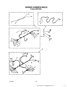 09 - Wiring Harness parts for Kitchenaid Oven KEBI271WBL1 from AppliancePartsPros.com