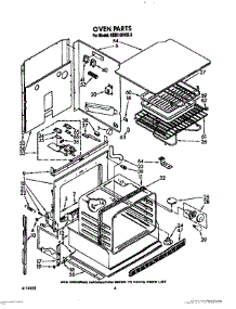 03 - Oven, Optional parts for Kitchenaid Oven KEBI100VBL3 from AppliancePartsPros.com