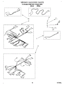 08 - Wiring Harness parts for Kitchenaid Oven KEBI271BBL1 from AppliancePartsPros.com