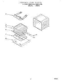 05 - Internal Oven parts for Kitchenaid Oven KEMI301GBL0 from AppliancePartsPros.com