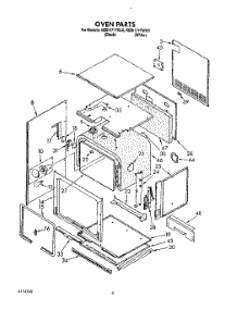 03 - Oven parts for Kitchenaid Oven KEBI171YWH0 from AppliancePartsPros.com