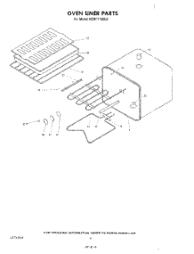 05 - Oven Liner parts for Kitchenaid Oven KEBI171SBL0 from AppliancePartsPros.com