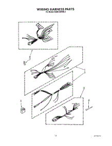 09 - Wiring Harness parts for Kitchenaid Oven KEMI300WBL3 from AppliancePartsPros.com