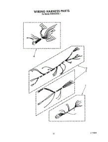 10 - Wiring Harness parts for Kitchenaid Oven KEMI300VBL1 from AppliancePartsPros.com