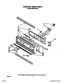 02 - Control Panel, Optional parts for Kitchenaid Oven KEBI171WBL0 from AppliancePartsPros.com