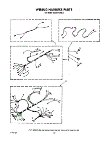 09 - Wiring Harness parts for Kitchenaid Oven KEBI271XBL0 from AppliancePartsPros.com