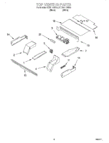05 - Top Venting, Optional parts for Kitchenaid Oven KEBI171DWH6 from AppliancePartsPros.com