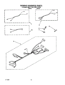 07 - Wiring Harness parts for Kitchenaid Oven KEBI171YBL0 from AppliancePartsPros.com