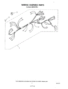 05 - Wiring Harness parts for Kitchenaid Oven KEBI100TBL1 from AppliancePartsPros.com