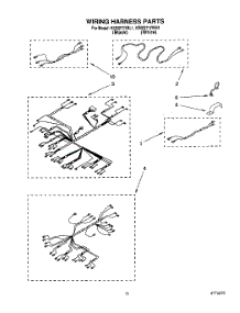 08 - Wiring Harness parts for Kitchenaid Oven KEBI271YBL1 from AppliancePartsPros.com