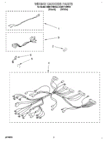 06 - Wiring Harness parts for Kitchenaid Oven KEBI171BWH0 from AppliancePartsPros.com