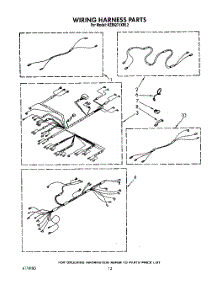 09 - Wiring Harness parts for Kitchenaid Oven KEBI271XBL2 from AppliancePartsPros.com