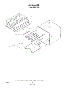 04 - Liner parts for Kitchenaid Oven KEBI171SBL1 from AppliancePartsPros.com