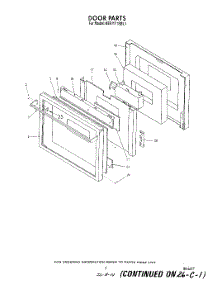 05 - Door parts for Kitchenaid Oven KEBI171SBL1 from AppliancePartsPros.com