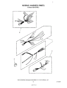 10 - Wiring Harness parts for Kitchenaid Oven KEMI300VBL3 from AppliancePartsPros.com