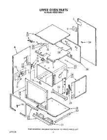 03 - Upper Oven, Optional parts for Kitchenaid Oven KEBI271WBL3 from AppliancePartsPros.com
