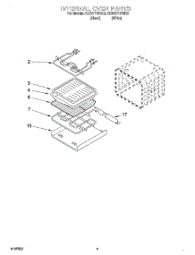 04 - Internal Oven parts for Kitchenaid Oven KEBI171DWH9 from AppliancePartsPros.com