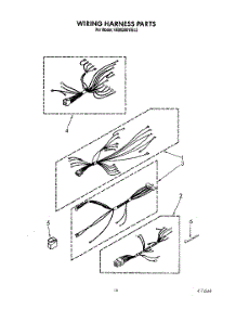 09 - Wiring Harness parts for Kitchenaid Oven KEMI300WBL2 from AppliancePartsPros.com