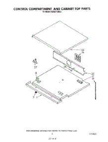 05 - Control Compartment And Cabinet Top parts for Kitchenaid Oven KEBI271SBL0 from AppliancePartsPros.com