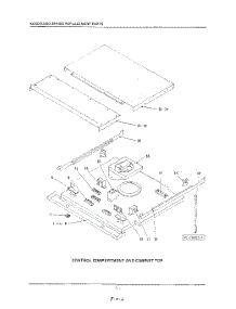 04 - Control Compartment And Cabinet Top parts for Kitchenaid Oven KEBI170SBL0 from AppliancePartsPros.com