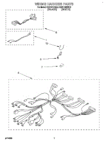 06 - Wiring Harness parts for Kitchenaid Oven KEBI141BBL0 from AppliancePartsPros.com