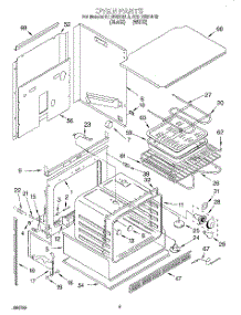03 - Oven, Literature parts for Kitchenaid Oven KEBI100BWH3 from AppliancePartsPros.com