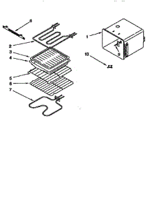 Oven Liner parts for Kitchenaid Wall Oven KEBI271BWH3 from AppliancePartsPros.com