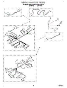 08 - Wiring Harness parts for Kitchenaid Oven KEBI271BWH0 from AppliancePartsPros.com