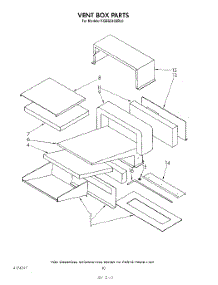 08 - Vent Box parts for Kitchenaid Oven KGBS245SBL0 from AppliancePartsPros.com