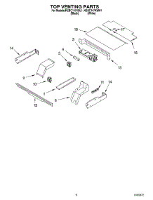 05 - Top Venting, Optional parts for Kitchenaid Oven KEBC147KBL1 from AppliancePartsPros.com