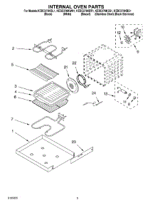 04 - Internal Oven parts for Kitchenaid Oven KEBC278KWH1 from AppliancePartsPros.com