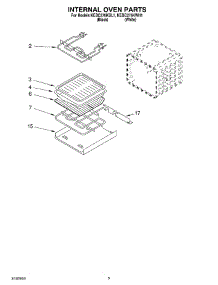 04 - Internal Oven parts for Kitchenaid Oven KEBC276KWH1 from AppliancePartsPros.com