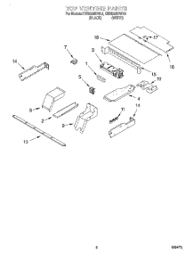 05 - Top Venting, Optional parts for Kitchenaid Oven KEBI206DWH8 from AppliancePartsPros.com