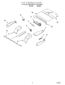 05 - Top Venting, Optional parts for Kitchenaid Oven KEBI276DBL6 from AppliancePartsPros.com