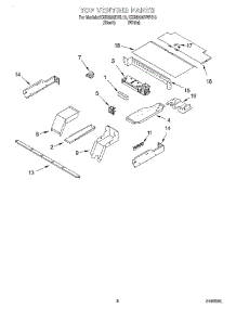 05 - Top Venting, Optional parts for Kitchenaid Oven KEBI206DWH10 from AppliancePartsPros.com