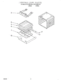 04 - Internal Oven parts for Kitchenaid Oven KEBI206DBL6 from AppliancePartsPros.com